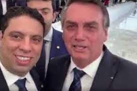 Igor Timo e Jair Bolsonaro