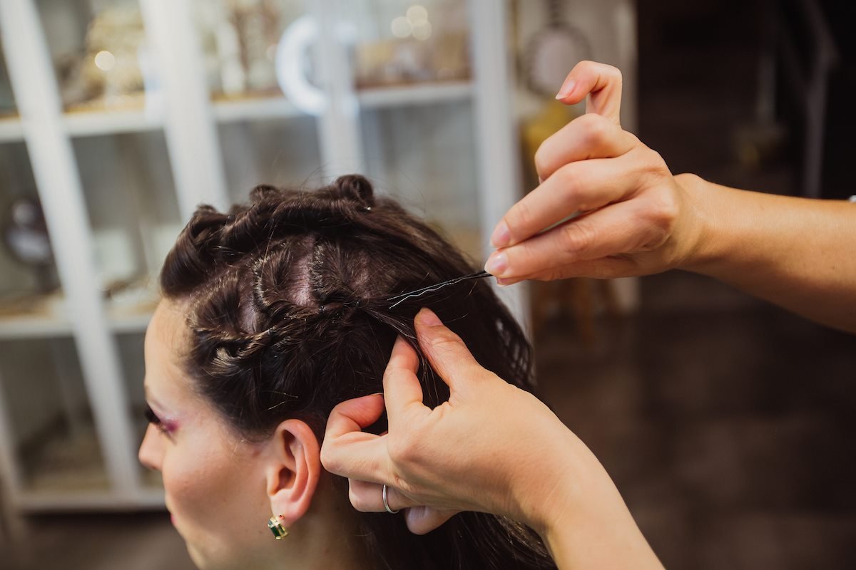 Penteado do cabelo