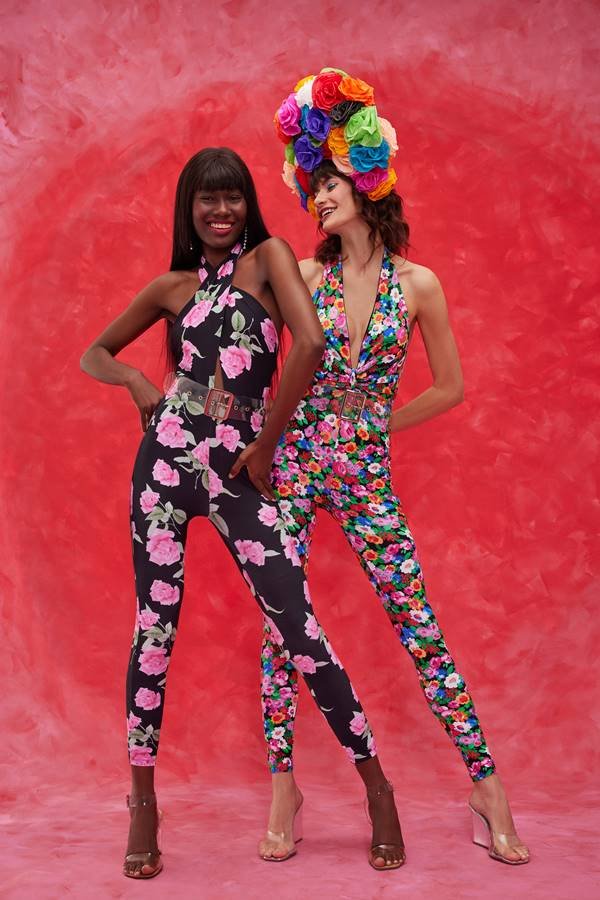 Mulheres usando roupas de carnaval em editorial de moda - Metrópoles