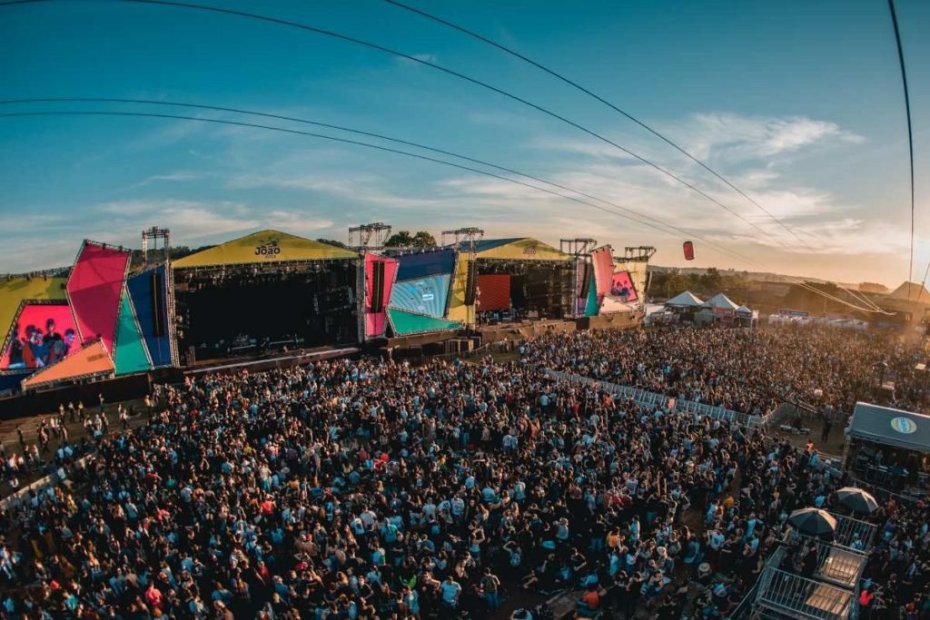 Festival João Rock, em Ribeirão Preto, no interior de São Paulo