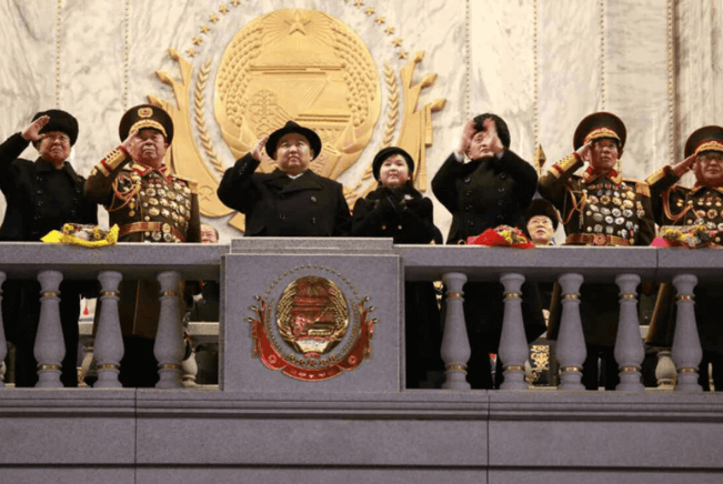 Kim Jong-Un e sua filha