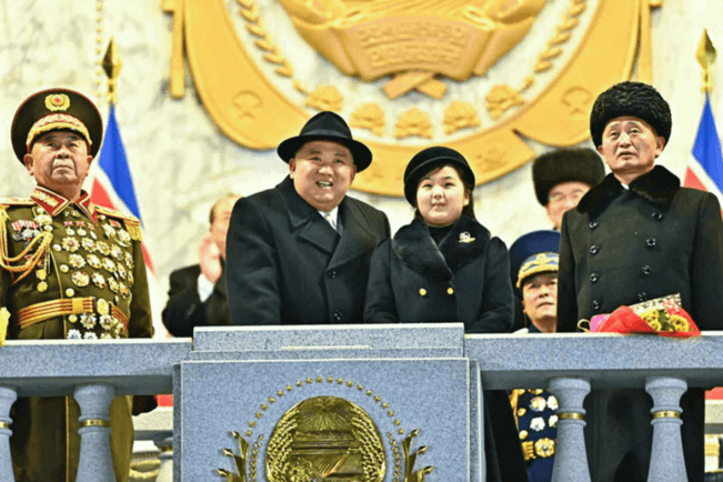 Kim Jong-Un e sua filha