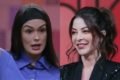 À esquerda, Larissa no BBB23; à direita, Ana Paula Padrão no MasterChef - Metrópoles