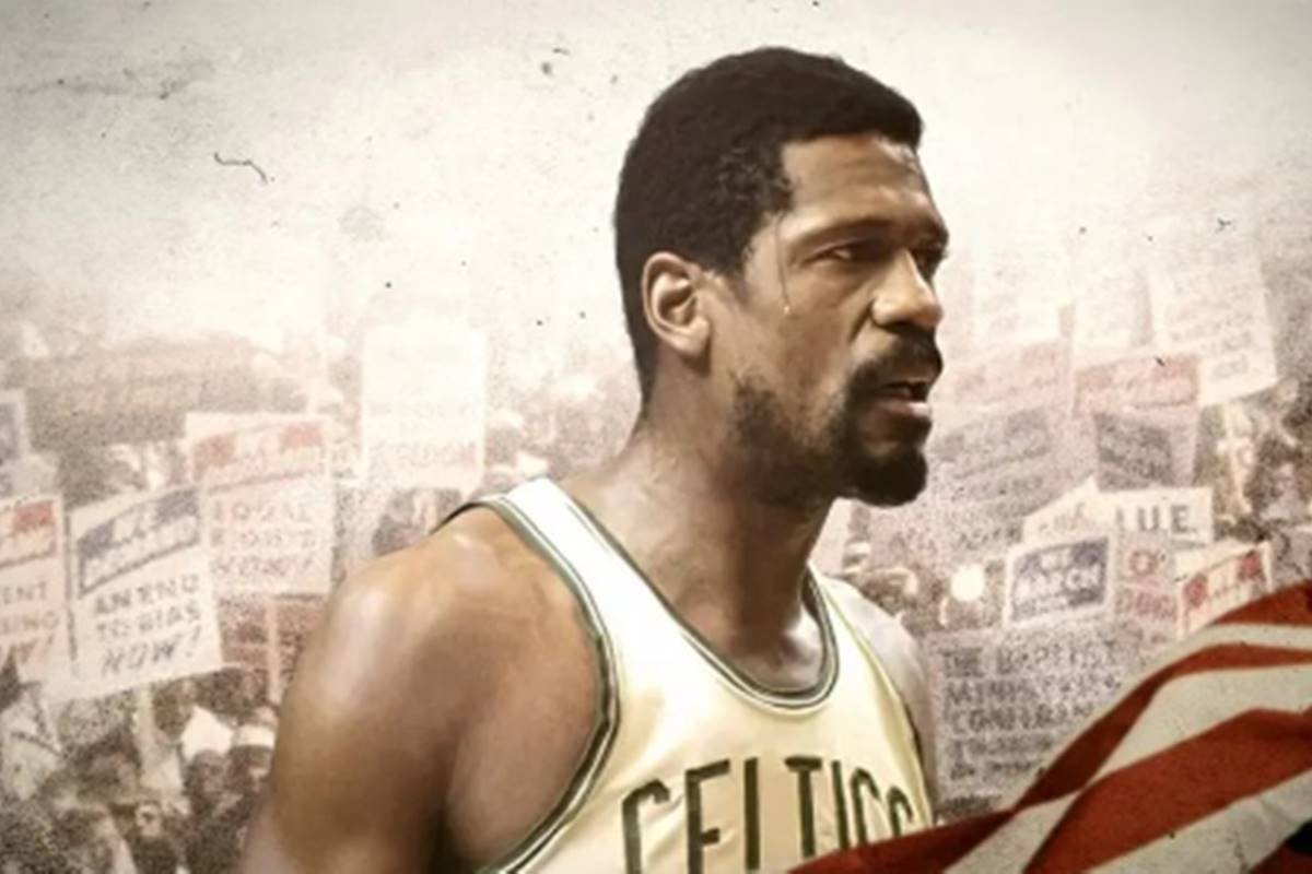 Imagem colorida da série Bill Russell: Lenda da NBA - Metrópoles 