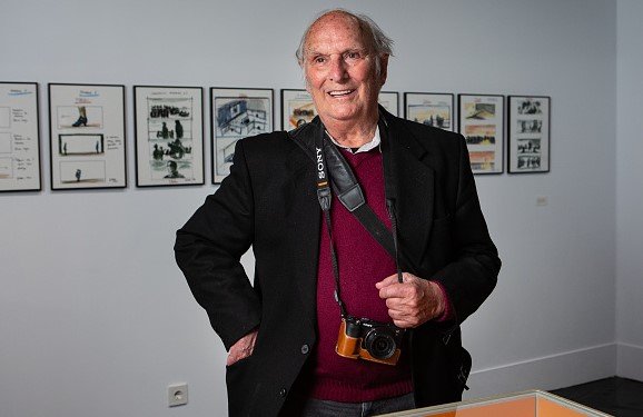 Foto colorida de Carlos Saura - Metrópoles