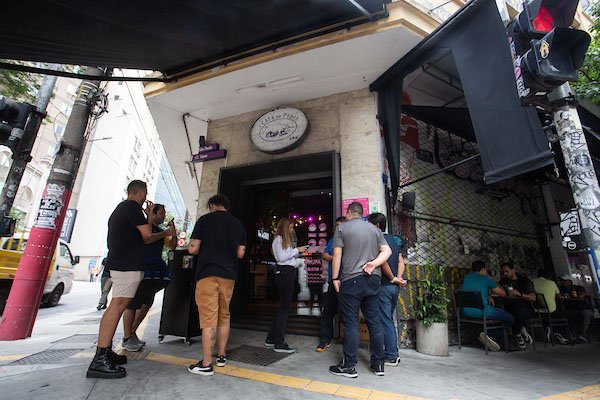 Fachada do restaurante A Casa do Porco, em São Paulo