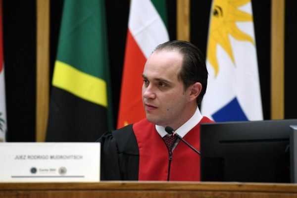 O juiz brasileiro Rodrigo Mudrovitsch, integrante da Corte Interamericana de Direitos Humanos (CIDH)