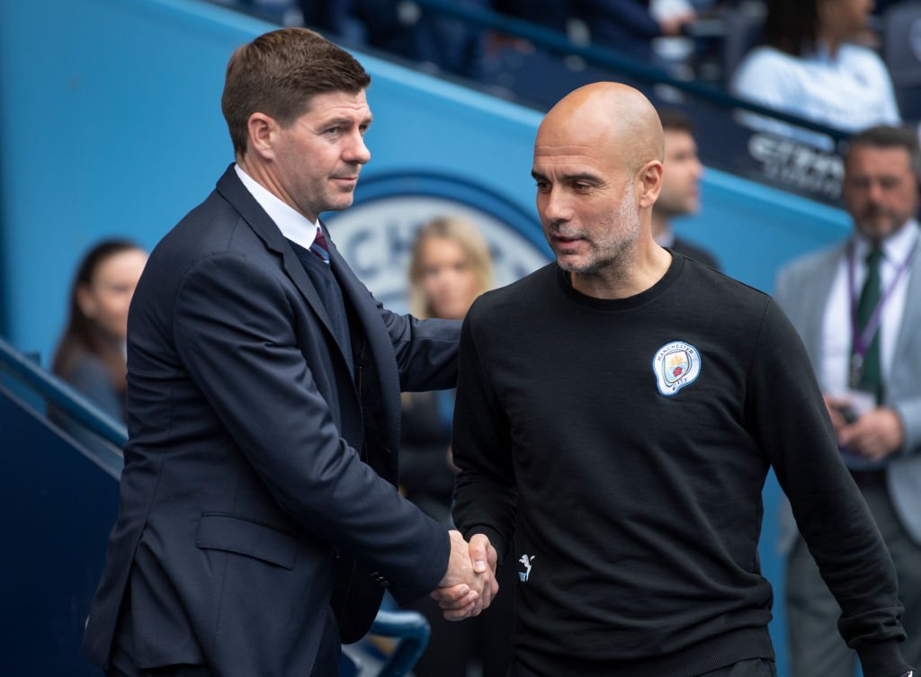 Frank Gerrard e Pep Guardiola
