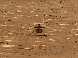 Helicóptero da Nasa entra no Guinness com voo mais longo em Marte