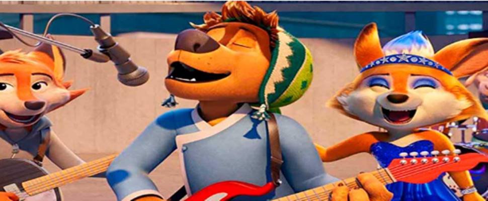 Imagem colorida do filme Rock Dog: Uma Batida Animal - Metrópoles