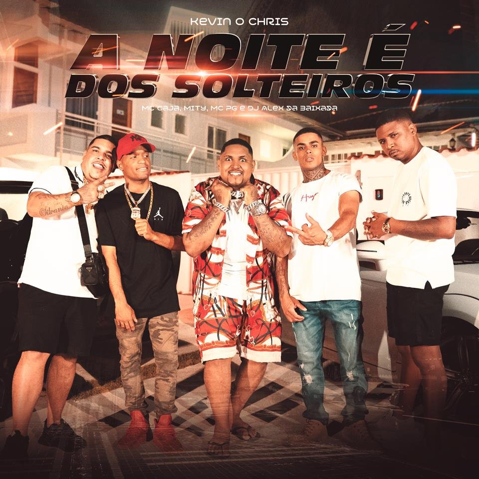 Imagem colorida de Kevin O Chris no lançamento de uma nova música - Metrópoles