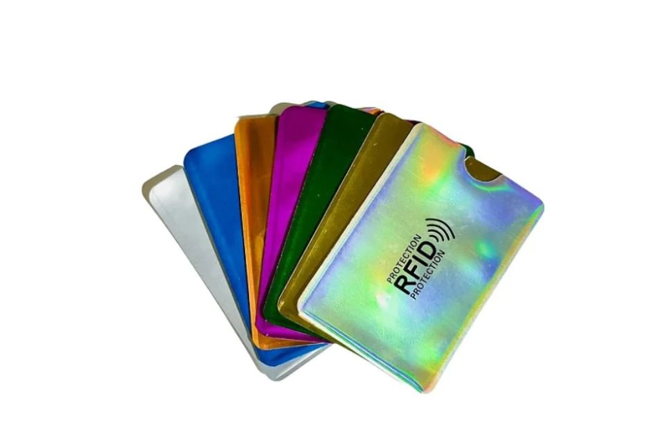 Porta cartão com bloqueador RFID