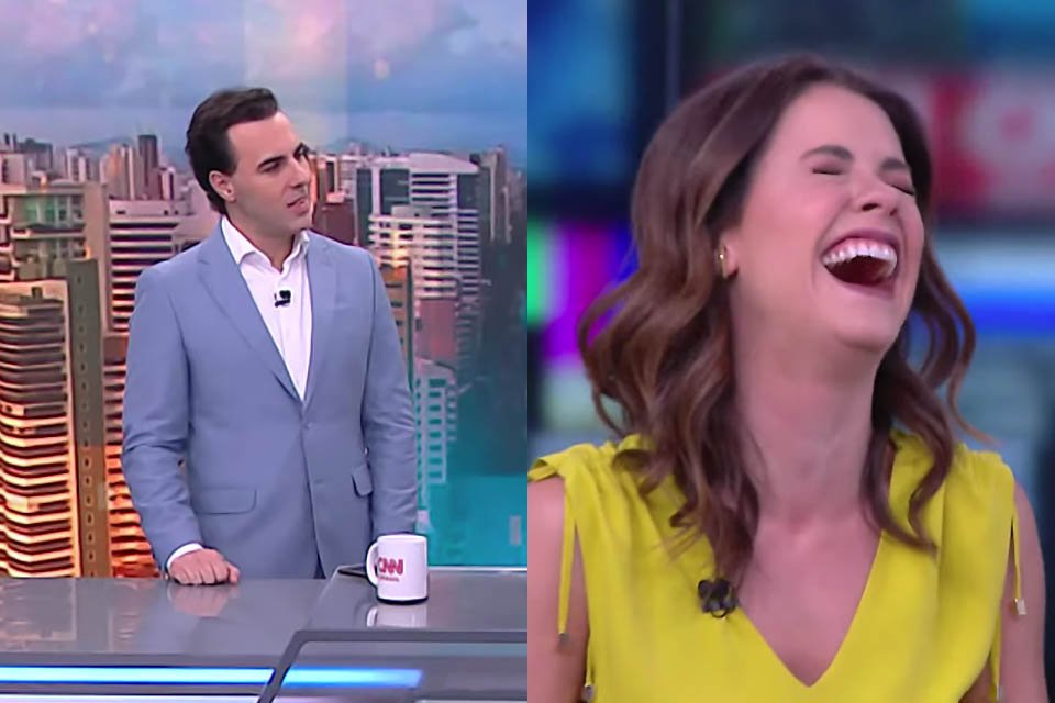 À esquerda, Rafael Colombo; à direita, Elisa Veeck - Metrópoles