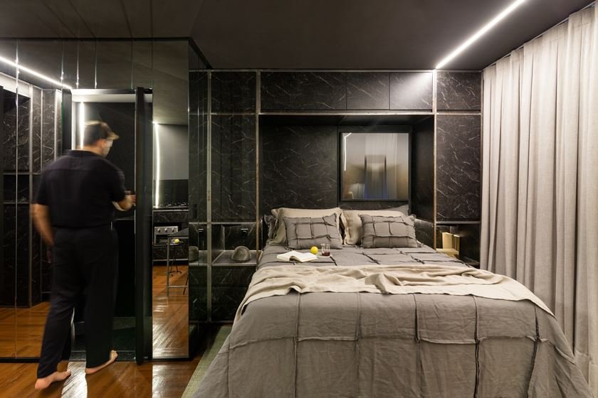 Foto do quarto de casal