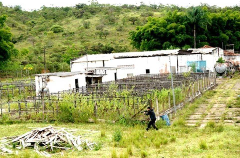 ruínas de matadouro
