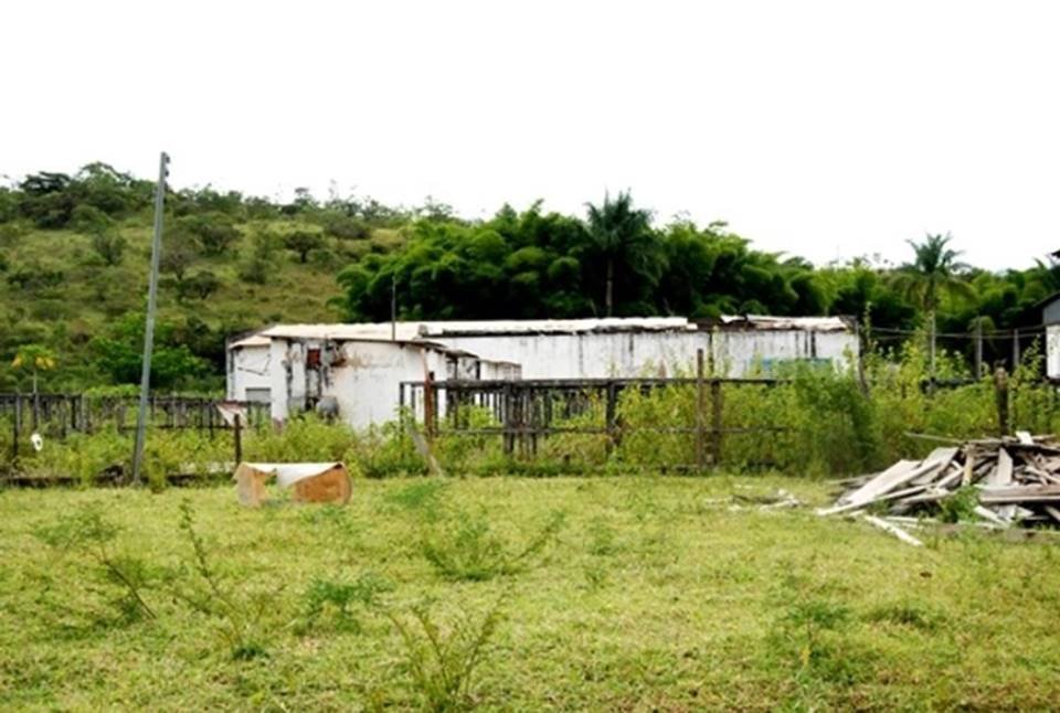ruínas de matadouro