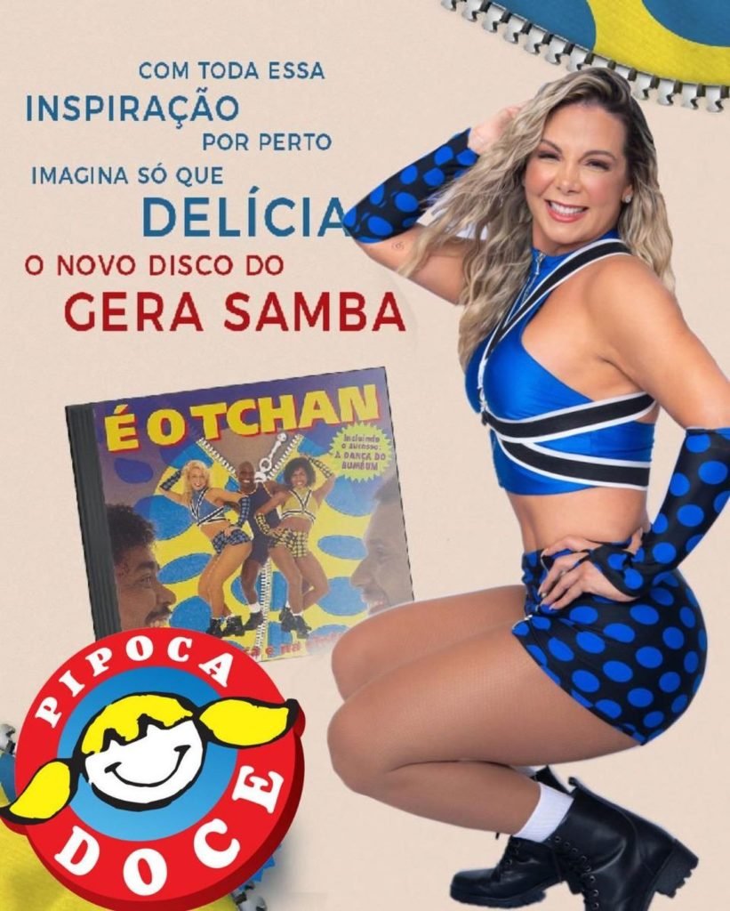 Carla Perez ressurge com figurino histórico da Loira do Tchan no Carnaval de Salvador