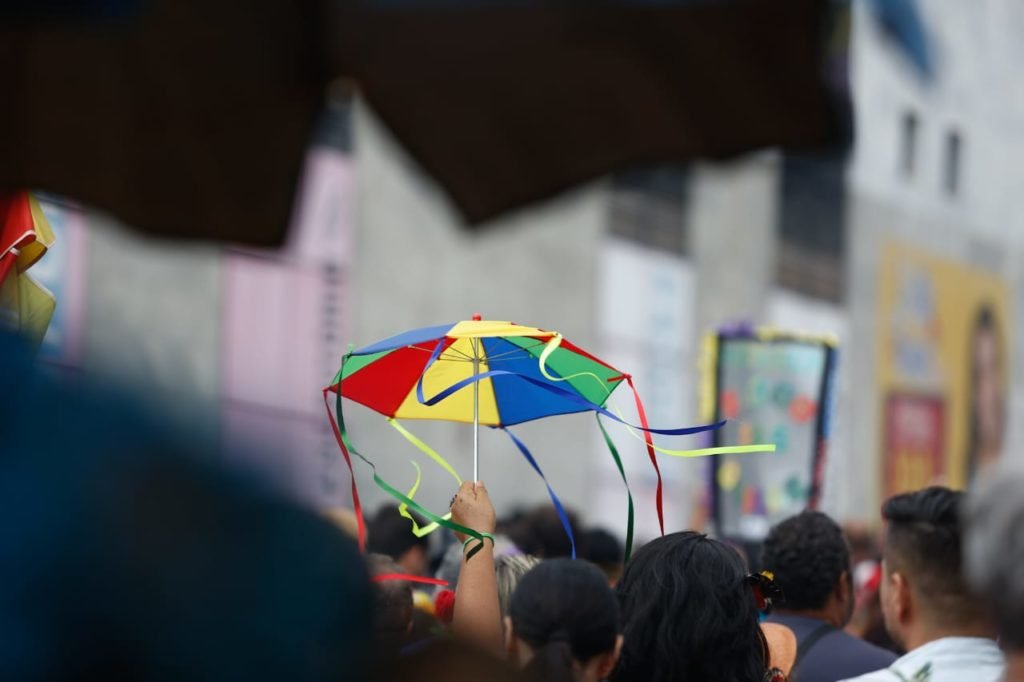 Foto colorida do bloco Pacotão, na asa norte - Metrópoles