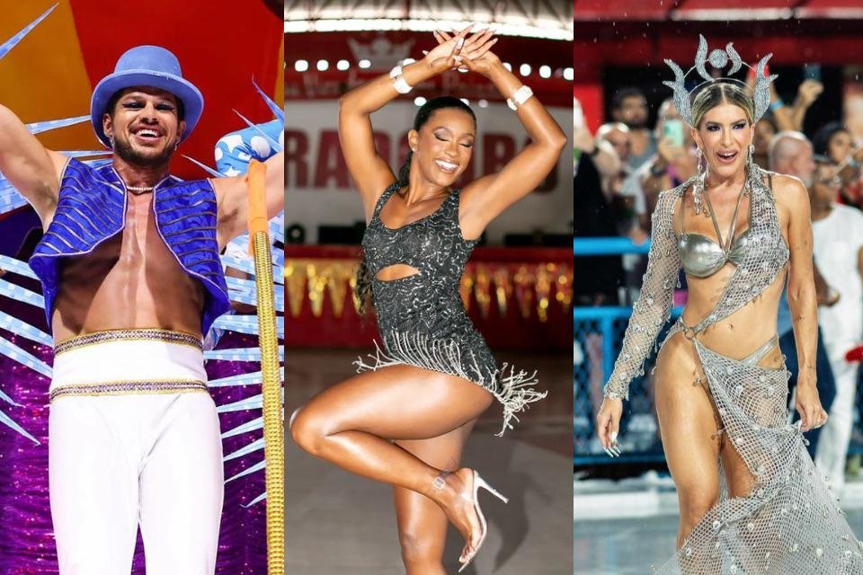 José Loreto, Erika Januza e Lore Improta