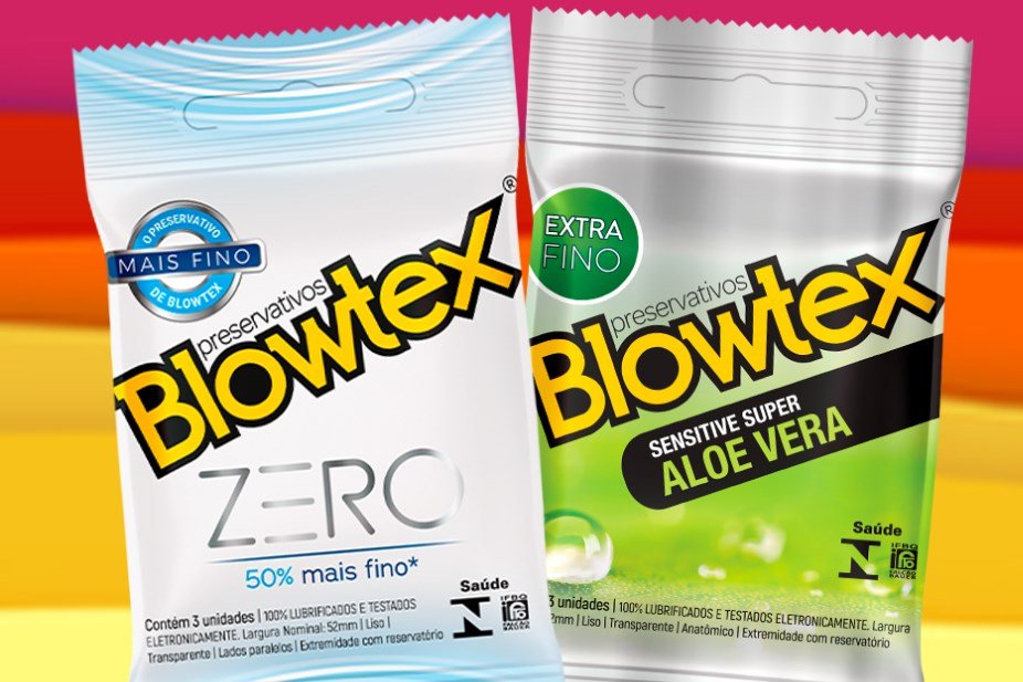 Imagem colorida: dois pacotes de preservativos - Metrópoles