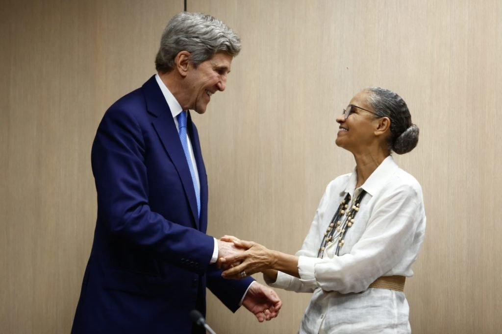 Reunião Marina Silva e John Kerry
