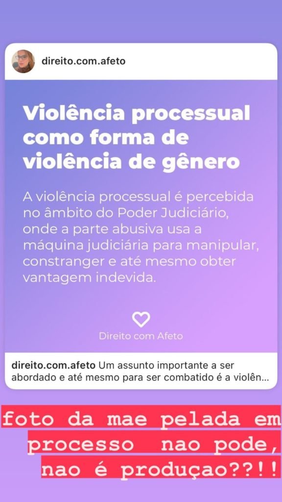 Print de um Storie de Luana Piovani - Metrópoles