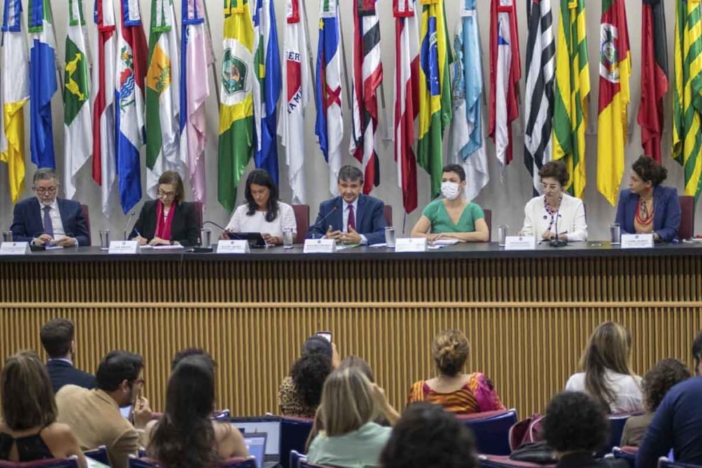 Ministro do Desenvolvimento e Assistência Social, Família e Combate à Fome, Wellington Dias, apresenta à imprensa os detalhes da reformulação do Bolsa Família 2023 - Metrópoles