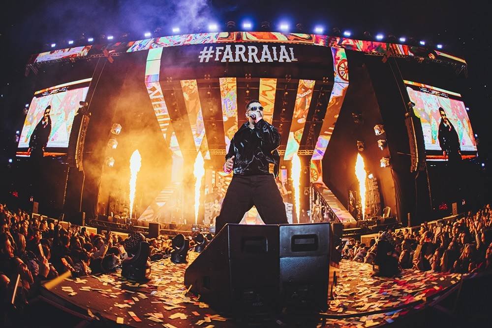 Foto colorida de Pedro Sampaio no Farraial