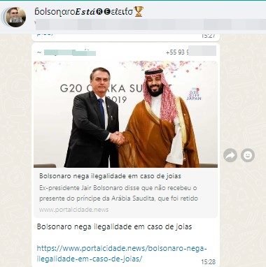 Redes descobrem que estrela de reality foi quem resistiu à pressão sobre  joias sauditas