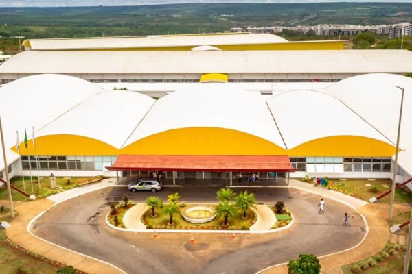 Foto aérea do Hospital da Criança de Brasília José Alencar - Metrópoles