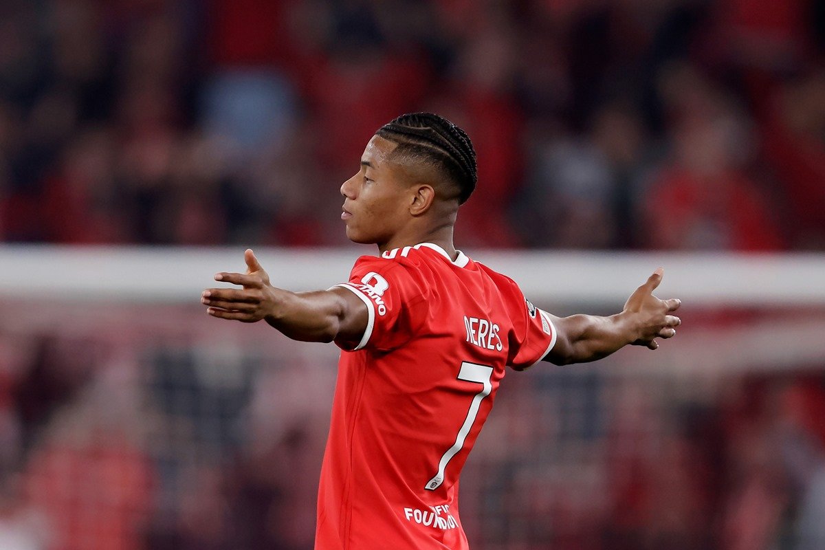 David Neres marca, Benfica goleia Club Brugge e avança na