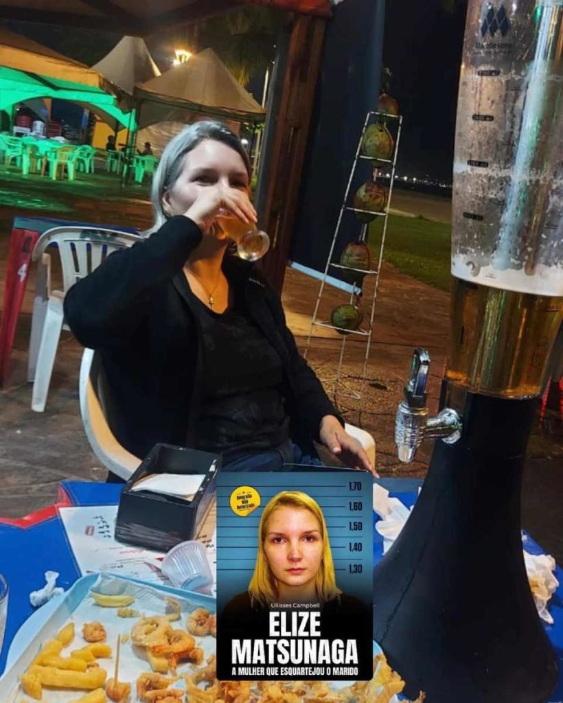 Chopp na rua, longe de casa e a noite: Elize Matsunaga viola regras de sua condicional
