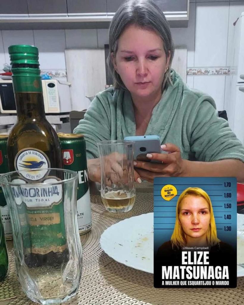 Chopp na rua, longe de casa e a noite: Elize Matsunaga viola regras de sua condicional