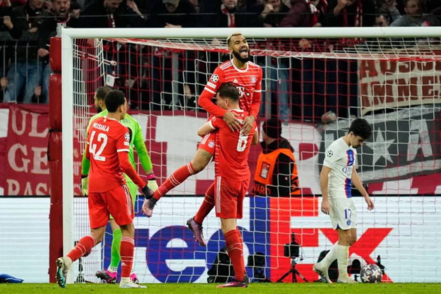 Quando é o jogo de volta entre Bayern e PSG na Champions?