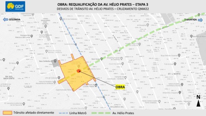 Mapa - Metrópoles
