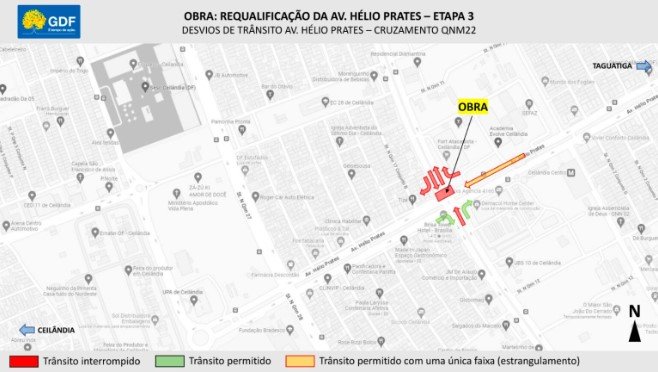 Mapa - Metrópoles