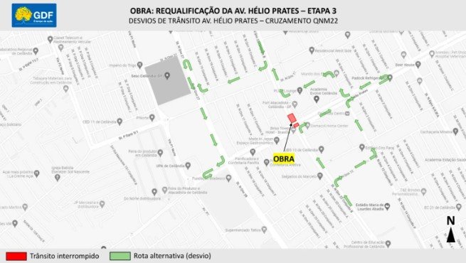 Mapa - Metrópoles