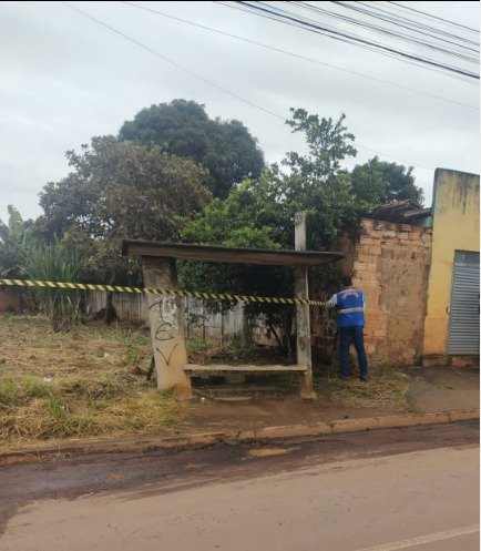 goias ponto de onibus condenado