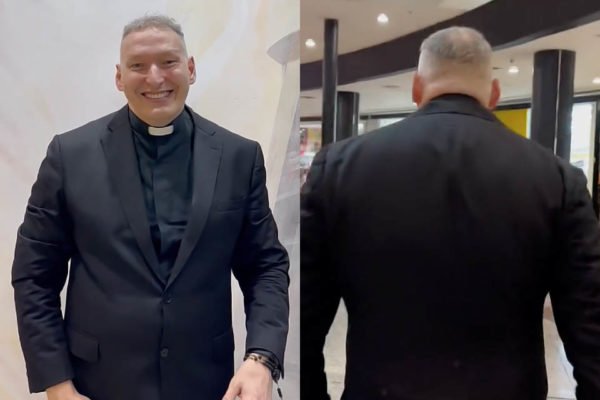 Padre Marcelo Rossi de frente e de costas - Metrópoles