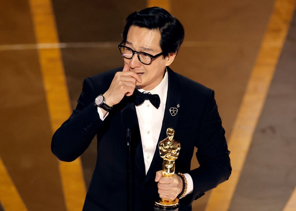 Ke Huy Quan delivers an emotional speech at the 2023 Academy Awards: see |  capital Cities