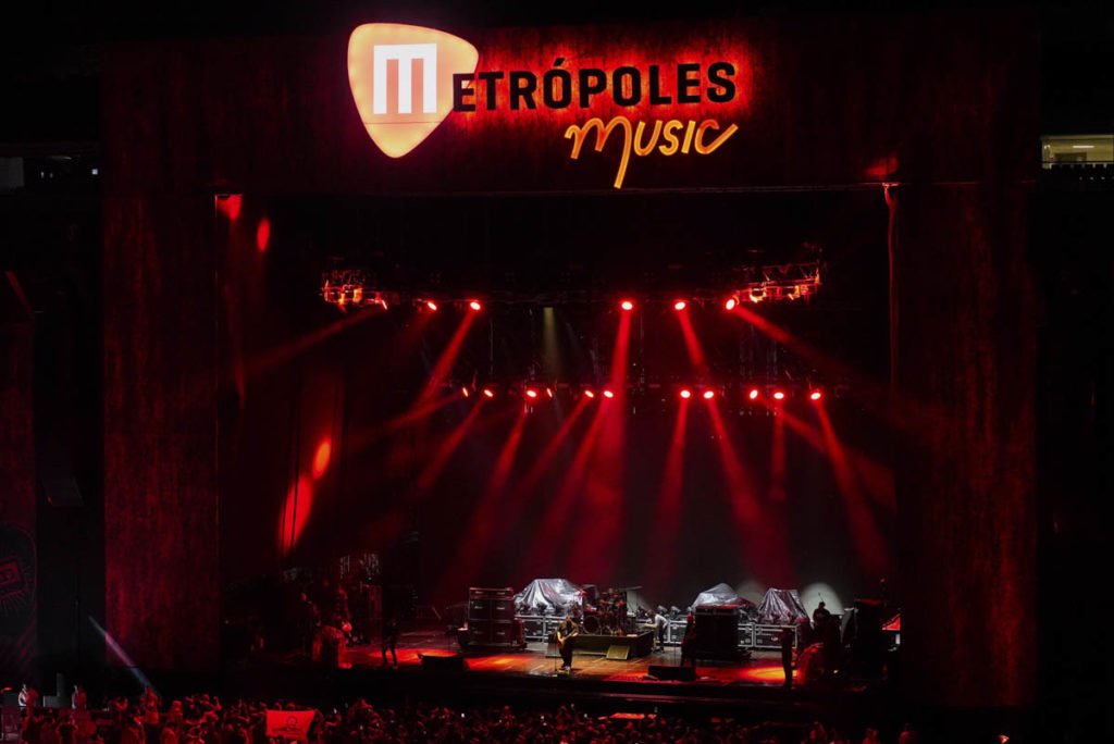 Banda Raimundos tocou no Metrópoles Music
