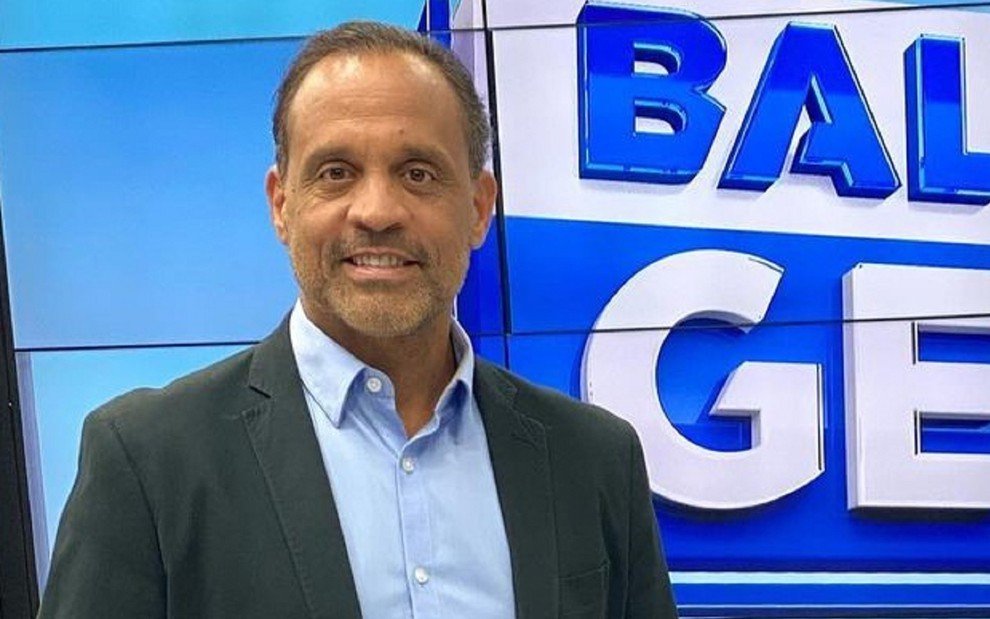 José Eduardo Bocão, apresentador do Balanço Geral da Record TV da Bahia