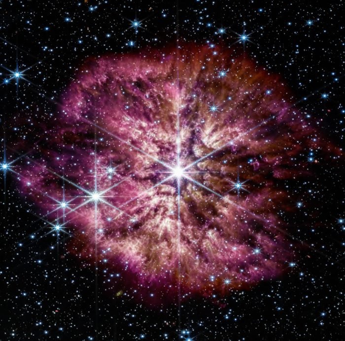 nasa supernova james webb