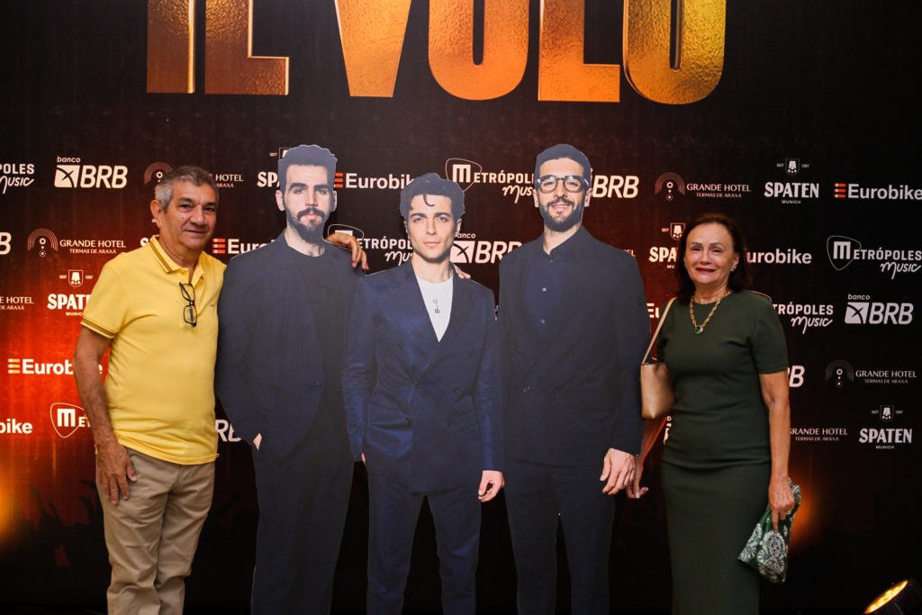 Casal de Teresina, no Piauí, viajou a Brasília para ver show do Il Volo