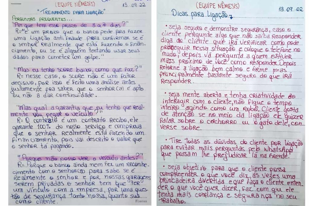 goias dicas para ligação golpe