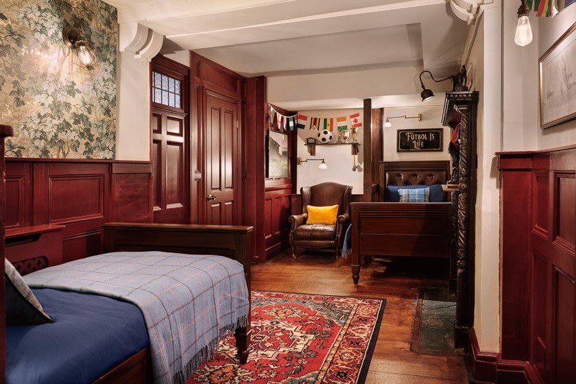 Foto do pub de Ted Lasso que vai ficar disponível no Airbnb