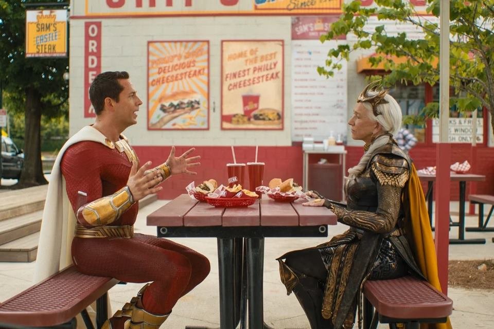 Cena de Shazam! Fúria dos Deuses
