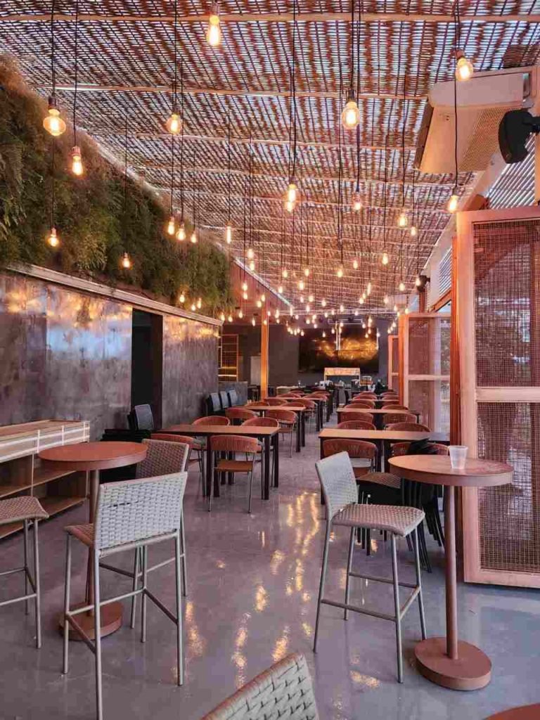 Na foto, o ambiente do Contexto Bar - Metrópoles