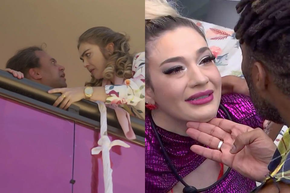 Sabá Bodó e Nivalda, de Mar do Sertão, recriam meme