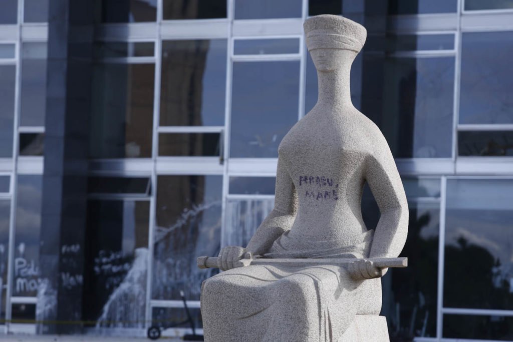 A icônica estátua